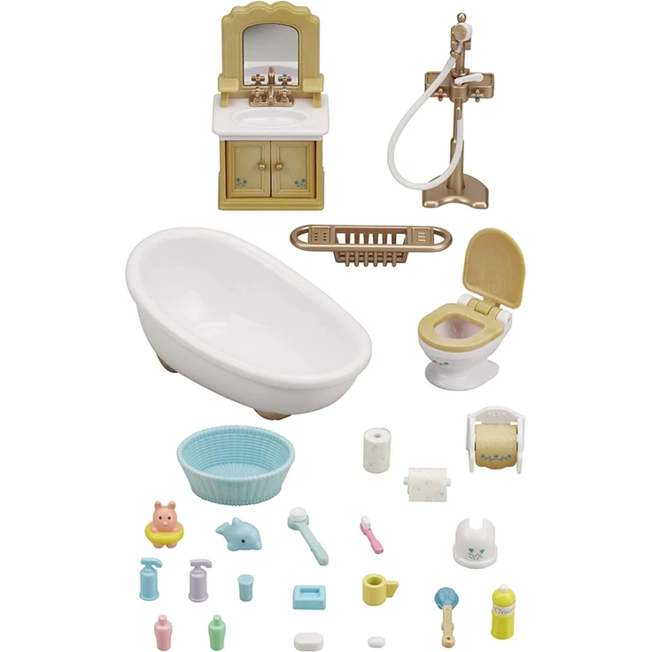 Sylvanian Families Badezimmer im Landhausstil – Bild 2