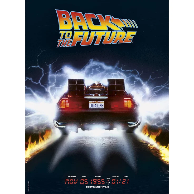 500 pcs High Quality Collection Cult Movies Back to The Future – Bild 2