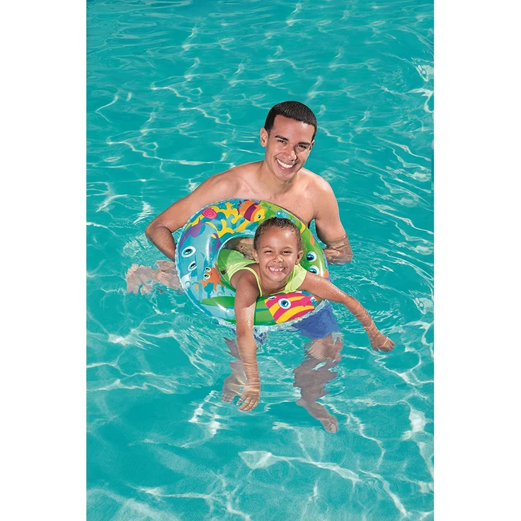 Bestway Schwimmring „Aquarium“, 56 cm - 1x Schwimmring, zufällige Farbauswahl – Bild 13