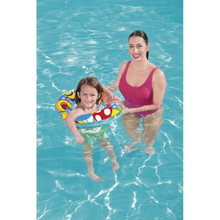 Bestway Schwimmring „Aquarium“, 56 cm - 1x Schwimmring, zufällige Farbauswahl – Bild 2