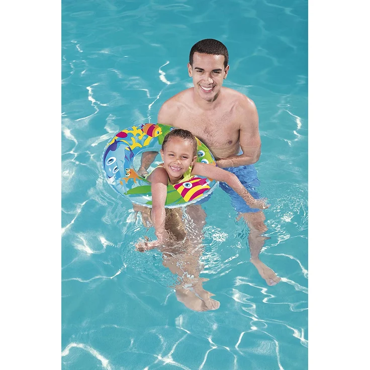 Bestway Schwimmring „Aquarium“, 56 cm - 1x Schwimmring, zufällige Farbauswahl – Bild 3