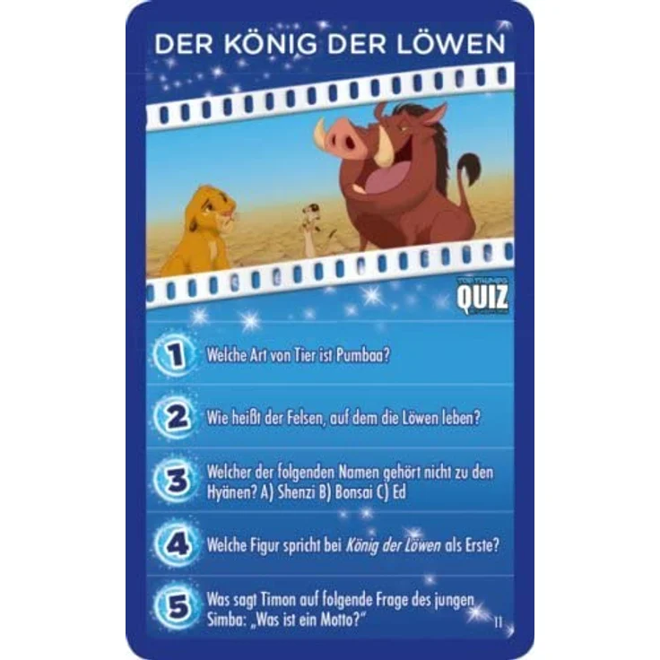 Winning Moves 62769 Quiz Classic Zubehör, Disney Classics – Bild 4