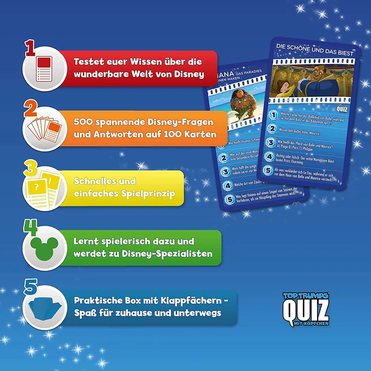 Winning Moves 62769 Quiz Classic Zubehör, Disney Classics – Bild 2