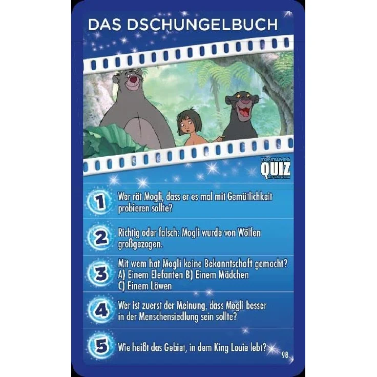 Winning Moves 62769 Quiz Classic Zubehör, Disney Classics – Bild 6