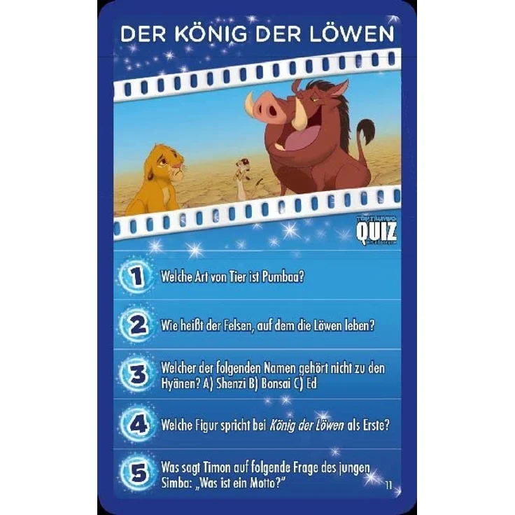 Winning Moves 62769 Quiz Classic Zubehör, Disney Classics – Bild 7