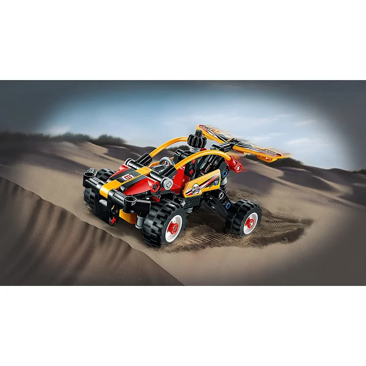 LEGO 42101 Technic Strandbuggy & Rennwagen 2-in-1 – Bild 3