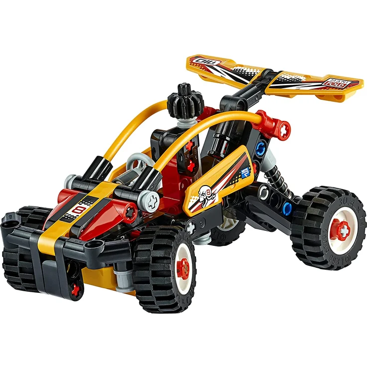 LEGO 42101 Technic Strandbuggy & Rennwagen 2-in-1 – Bild 2