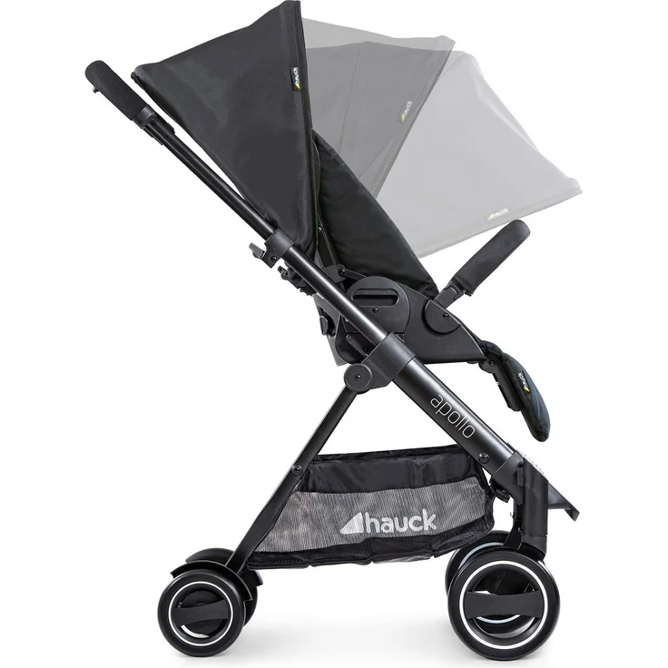 Hauck 'Apollo Duoset' Kombikinderwagen 2 in 1 Caviar, inkl. Babywanne und Beindecke – Bild 60