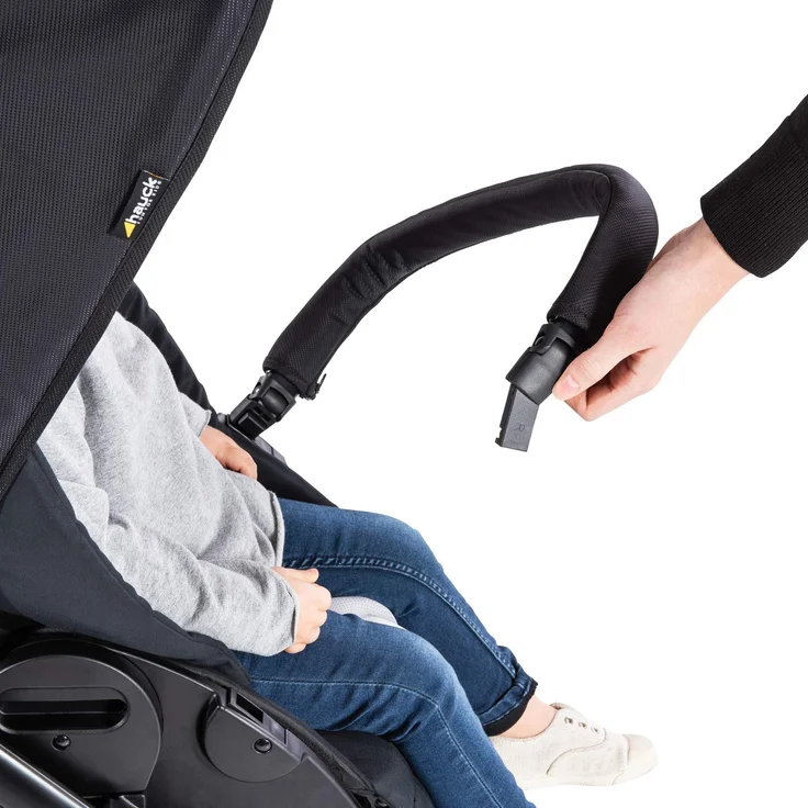 Hauck 'Apollo Duoset' Kombikinderwagen 2 in 1 Caviar, inkl. Babywanne und Beindecke – Bild 42