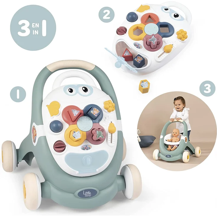 Little Smoby 3-in-1 Lauflernwagen - Ab 12 Monaten – Bild 3