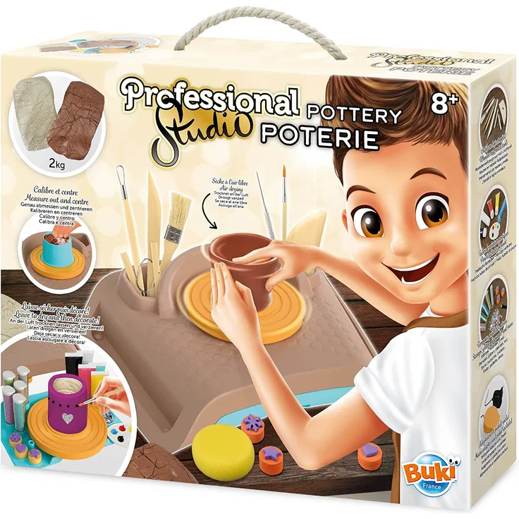 BUKI Professionelles Keramik Studio Experimentierkasten