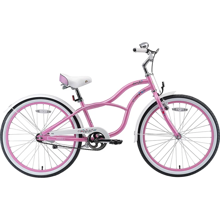 Bikestar Kinderfahrrad Cruiser, 24 Zoll Pink – Bild 2
