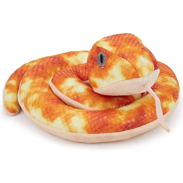 Zappi Co Weich gefülltes Kuscheltier für Kinder Schlange Plüschtier (12-15 cm) Safari-Tiere Kollektion Plüschteddy Neugeborenes erstes Kind