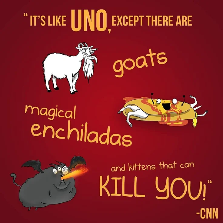 Asmodee EKG-ORG1-1 Explodierendes Kätzchenkartenspiel – Familienfreundliche Partyspiele – Kartenspiele für Erwachsene, Jugendliche und Kinder, Englische Version – Bild 5