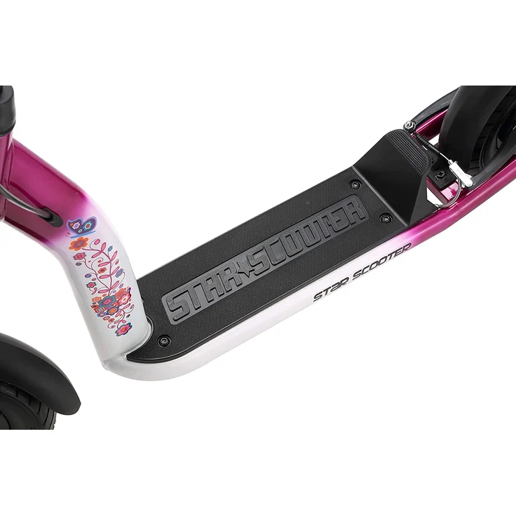 Star Scooter '10 Zoll New Gen', ab 5 Jahren, höhenverstellbar bis 77 cm, mit Handbremse, pink – Bild 7