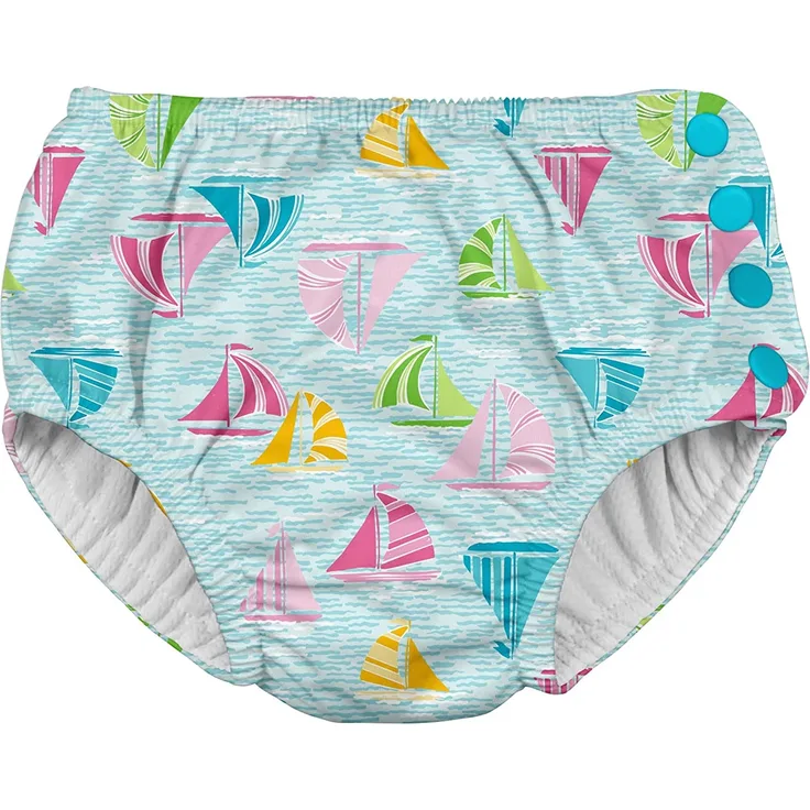 i play. 701050-6301-42 Schwimmwindel Aqua Sailboat 3-6 Monate, blau