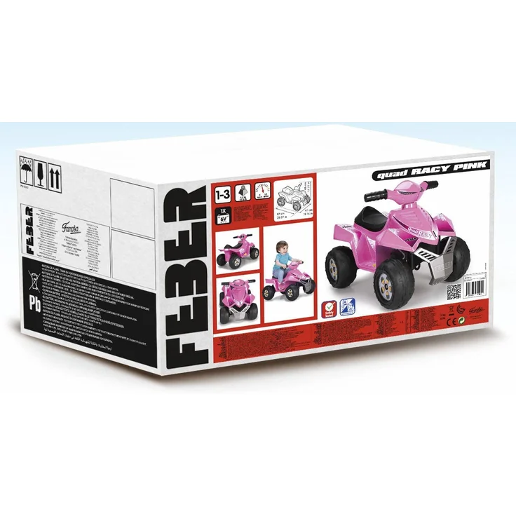 FEBER - Quad Rassig Rosa – Bild 5