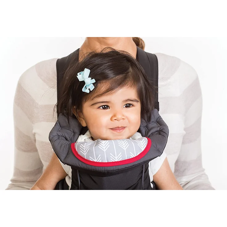 Infantino Swift Classic Babytrage – Ergonomische Babytrage mit Außentasche zur Aufbewahrung und 2 Tragepositionen – Für Säuglinge und Kleinkinder von 3,6-11,3 kg – Bild 8