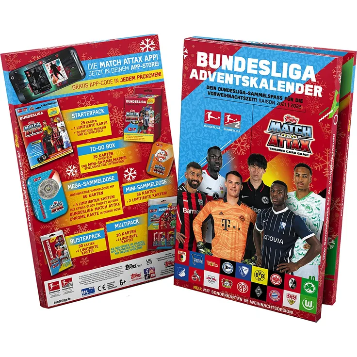 Topps Match Attax Adventskalender 2021