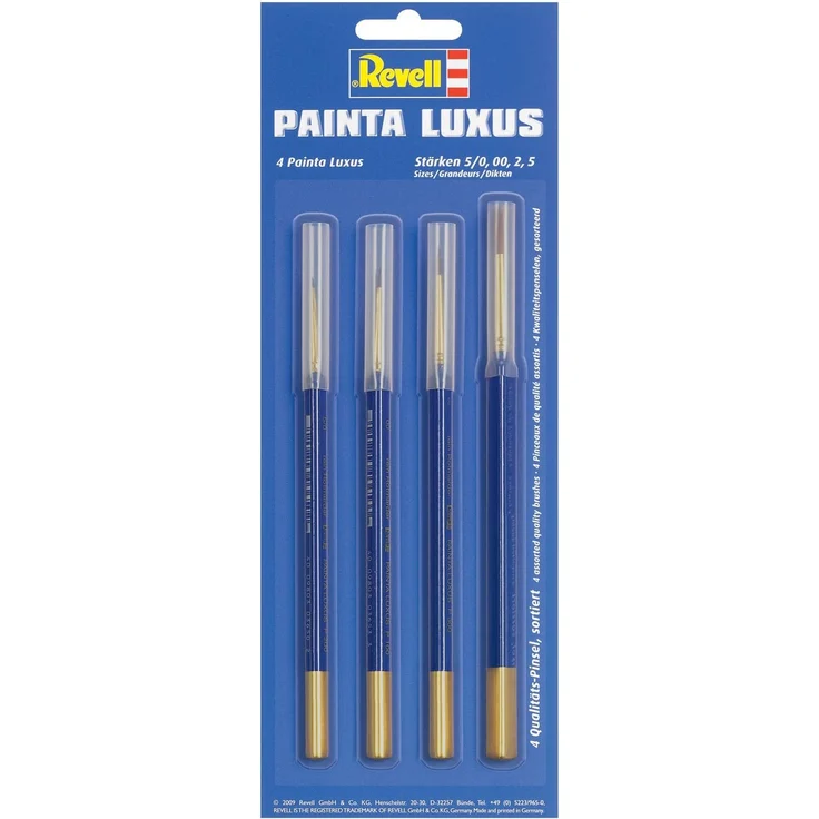 Revell - Painta Luxus Pinselpalette Marderhaarpinse – Bild 1