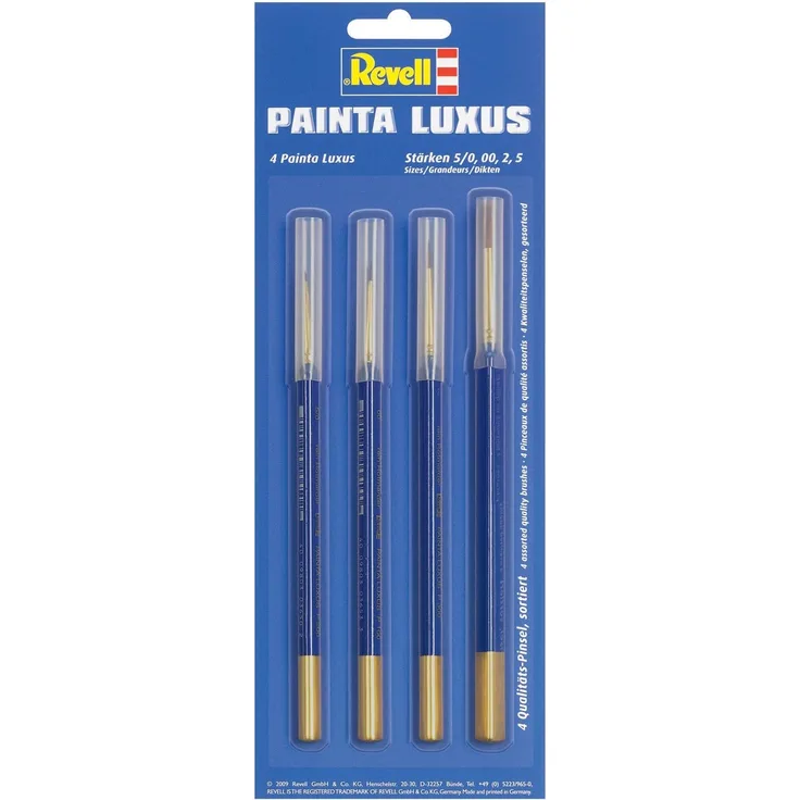 Revell - Painta Luxus Pinselpalette Marderhaarpinse