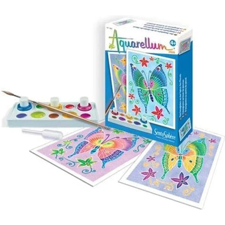 Sentosphere 3906002 - Aquarellum Mini, Schmetterlinge – Bild 3