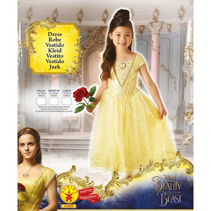 Rubie's offizielles Kostüm, Belle, Disneys Die Schöne und das Biest, Kinderkostüm – Bild 4