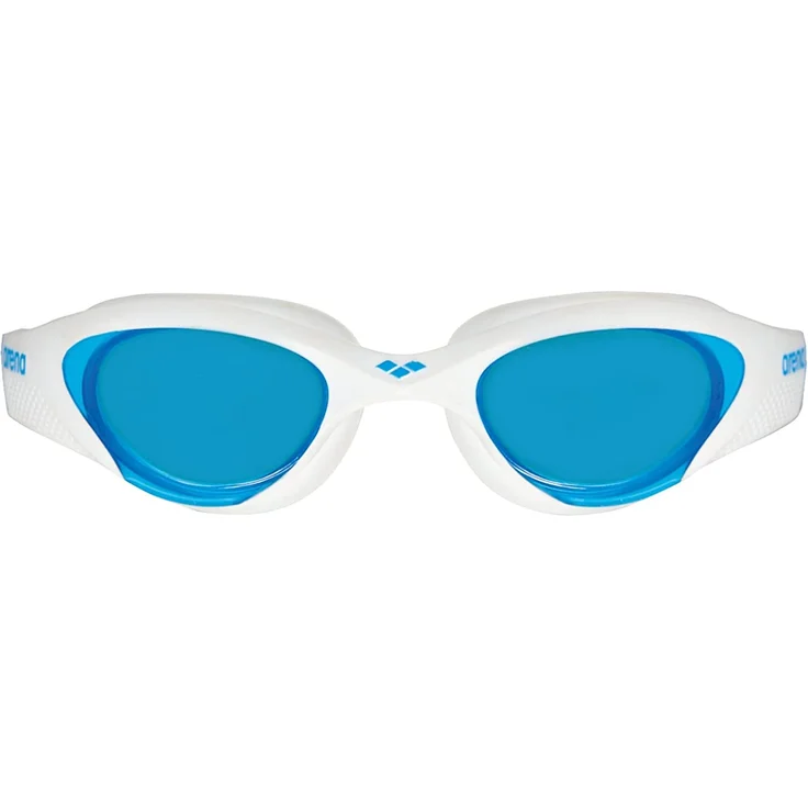 arena Unisex Training Freizeit Schwimmbrille The One (UV-Schutz, Anti-Fog Beschichtung, Harte Gläser), blau (Light Blue-White-Blue (818), One Size – Bild 2