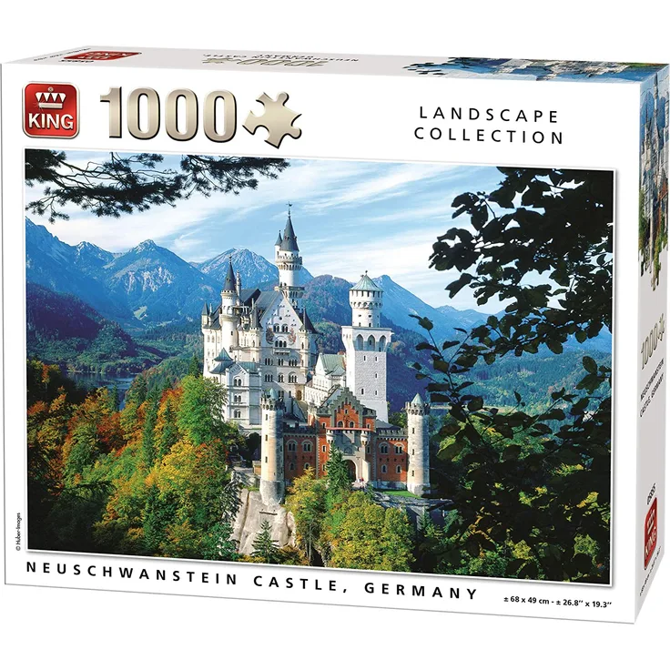 Puzzle Schloss Neuschwanstein Deutschland 1000 Stück