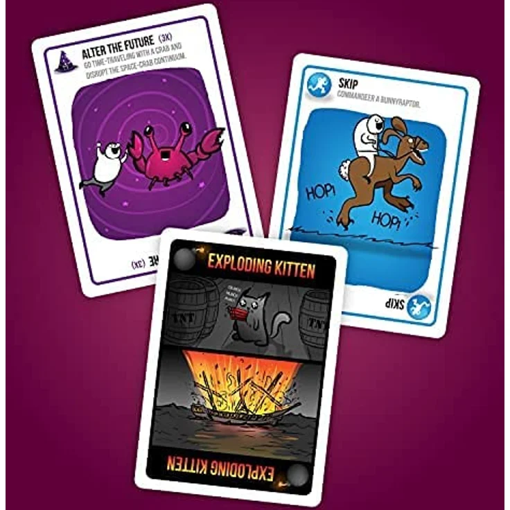 Exploding Kittens EKG-PP-1 Party Pack Kartenspiel - Family-Friendly Party Games - Card Games for Adults, Teens & Kids - (Englische Version) - Preisvergleich – Bild 7