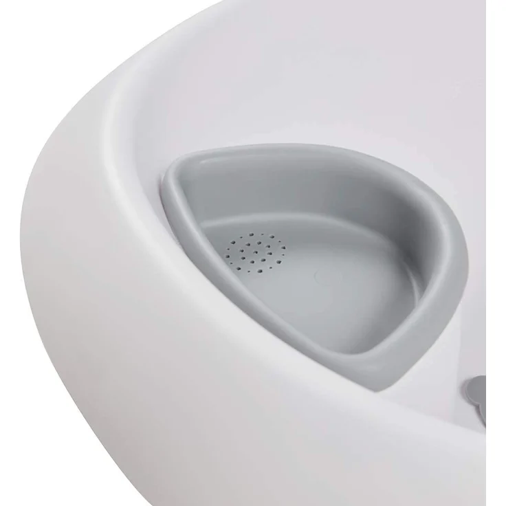keeeper Stars Ergonomische Babywanne mit Softgriff, Stöpsel und anatomisch geformten Badesitz, Ab 0 bis ca. 6 Monate, Natalia, Weiß – Bild 8
