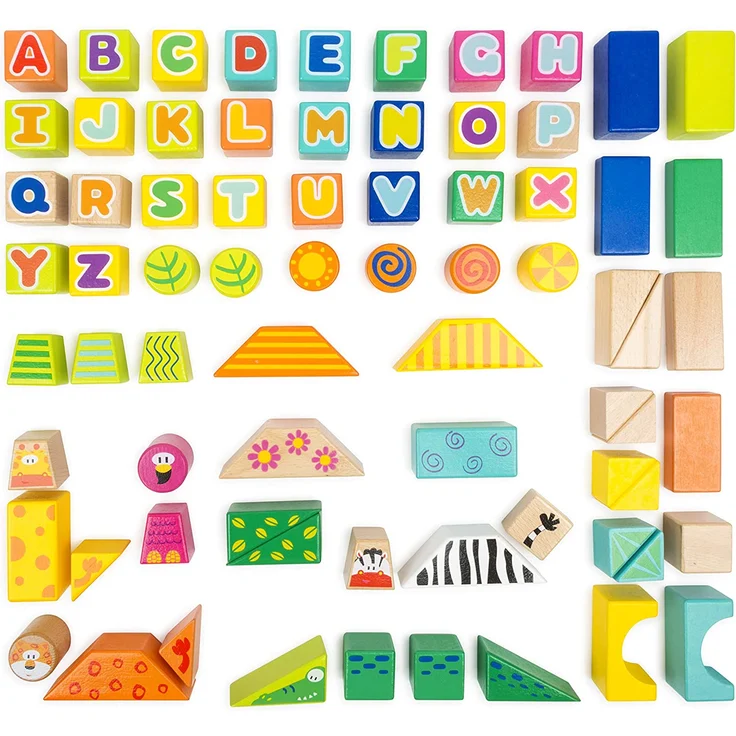 Holz- und Noppenbausteine Safari – Bild 2