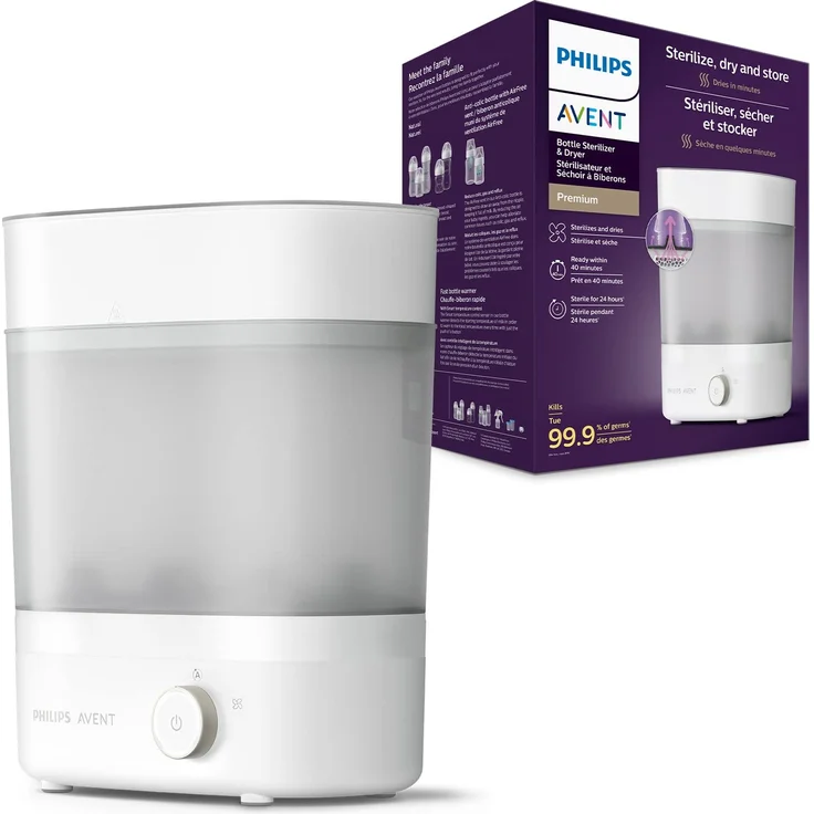 Philips AVENT SCF293/00 AC 650 W 220 - 240 / 220 / 120 – 127 / 110 50 - 60 / 60 Hz 304 mm 191 mm – Bild 1