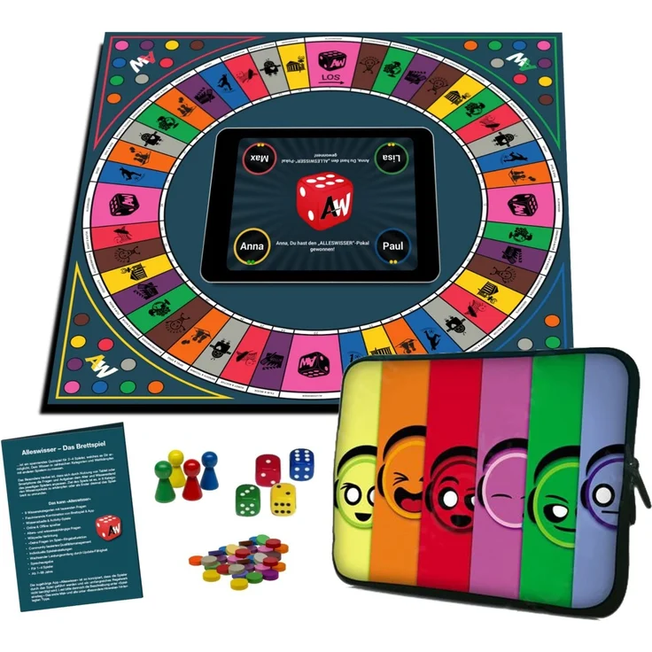 Brettspiel "Alleswisser - Das Brettspiel" Familie – Bild 2