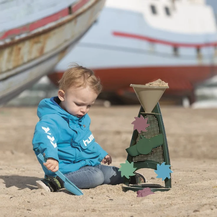 Blue Marine Toys - Sand und Wassermühle aus recyceltem Kunststoff der Oceane - dantoy 4945 – Bild 6