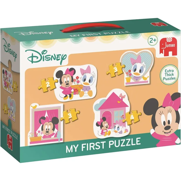 Disney 19646 Mickey Mouse My First Puzzle Kinderpuzzle, grün