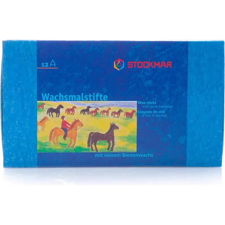 Stockmar 31200 - Wachsmalstifte, 12 Farben – Bild 2