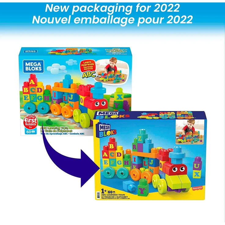 MEGA DXH35 Bloks Mattel DXH35-ABC Lernzug – Bild 14
