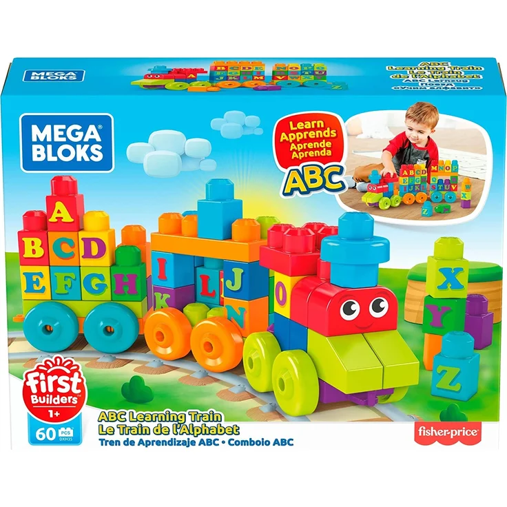 MEGA DXH35 Bloks Mattel DXH35-ABC Lernzug – Bild 2