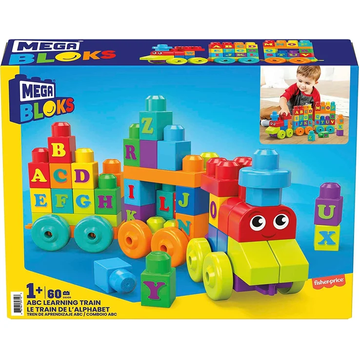 MEGA DXH35 Bloks Mattel DXH35-ABC Lernzug – Bild 11