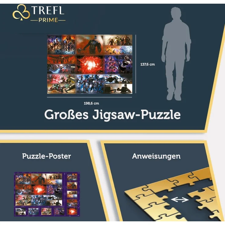 Trefl 81024 The Ultimate Marvel Collection 13500 Teile Puzzle – Bild 3