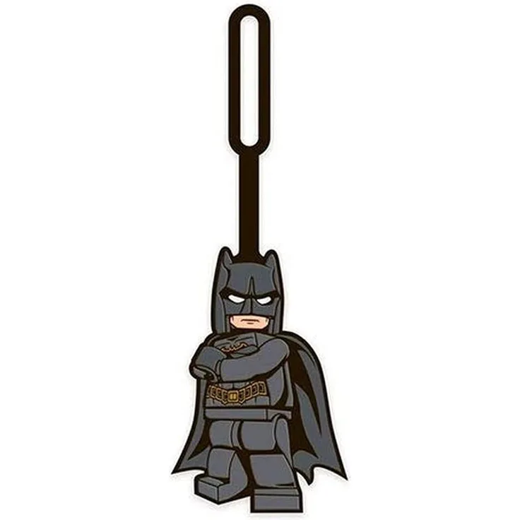 Euromic LEGO DC Bag Tag BATMAN packed on printed card
