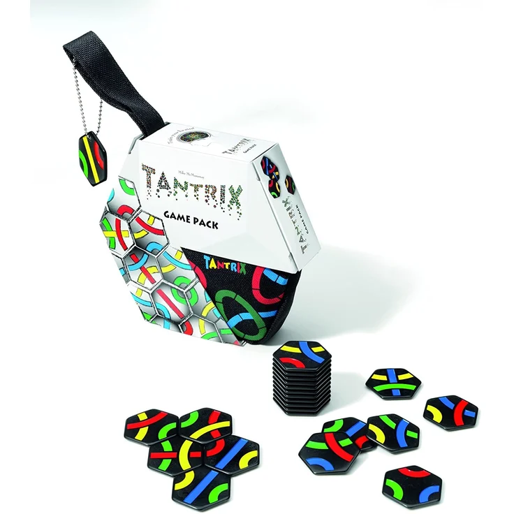 Tantrix Game Pack Strategiespiel und Puzzle, Schwarze Spielsteine – Bild 1