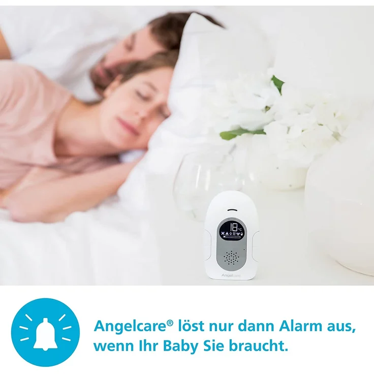 Angelcare SmartSensor Pro 2-in-1 Baby-Überwachung Audio + Bewegung mit zwei Wireless Sensormatten – Bild 5