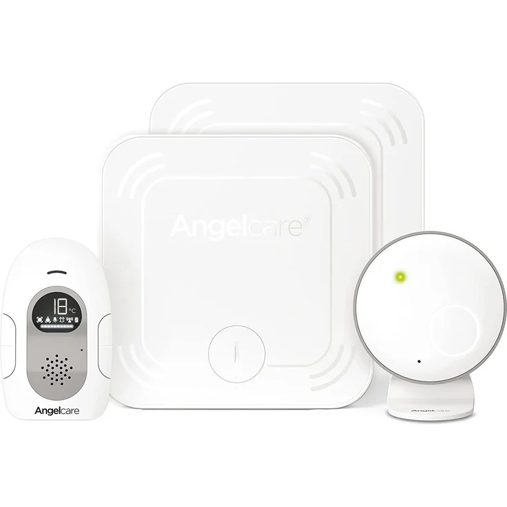 Angelcare SmartSensor Pro 2-in-1 Baby-Überwachung Audio + Bewegung mit zwei Wireless Sensormatten – Bild 1