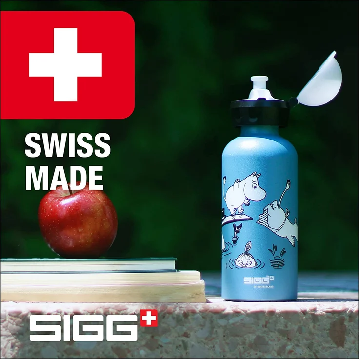 SIGG Trinkflasche Kids Bottles 0. 4 l Haie – Bild 7