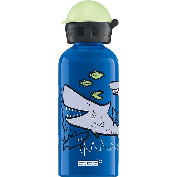 SIGG Trinkflasche Kids Bottles 0. 4 l Haie – Bild 1