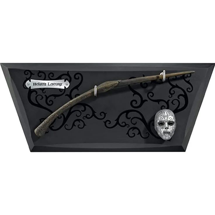 Harry Potter Zauberstab: Bellatrix Lestrange mit Wanddisplay