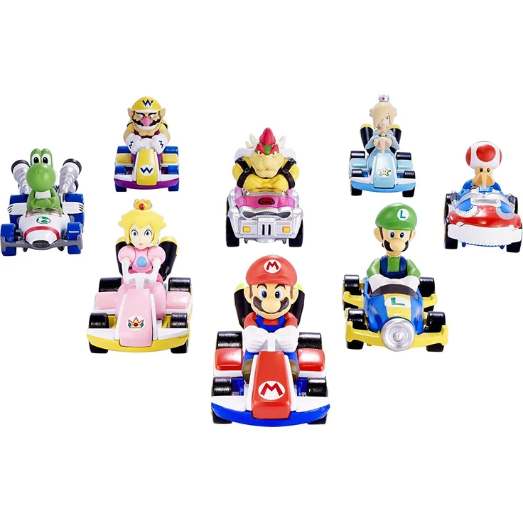 Hot Wheels GBG30 - Mario Kart Replica 1:64 Die-Cast Spielzeugauto Toad, Spielzeug ab 3 Jahren – Bild 3