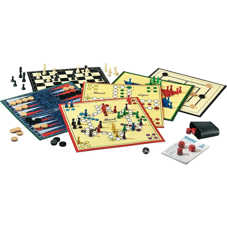 Schmidt Spiele 49120 Spiele Klassiker, Spielesammlung, bunt – Bild 3